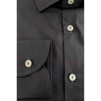 Baldinini Trend Gray Cotton Shirt