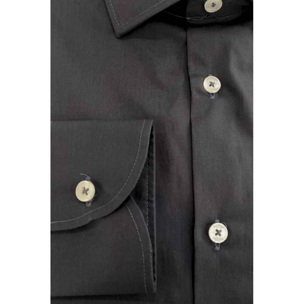 Baldinini Trend Gray Cotton Shirt