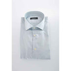 Baldinini Trend Light Blue Cotton Shirt