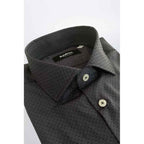 Baldinini Trend Gray Cotton Shirt