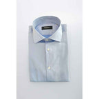 Baldinini Trend Light Blue Cotton Shirt