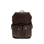 Brunello Cucinelli Brown Calf Leather Bos Taurus Backpack