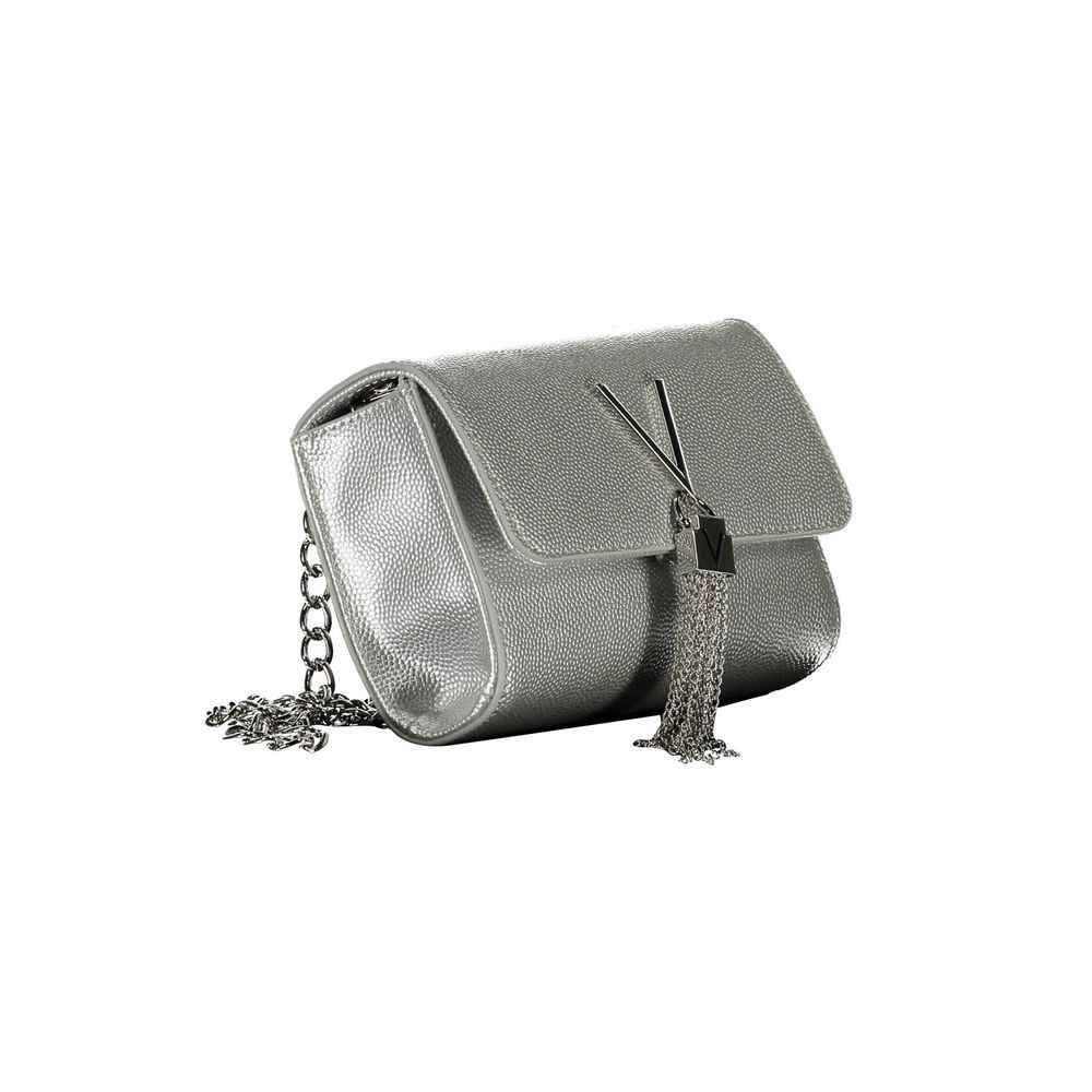 Mario Valentino Gray Polyethylene Handbag