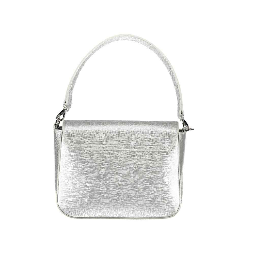 Mario Valentino Gray Polyethylene Handbag