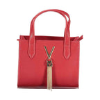 Mario Valentino Red Polyethylene Women Handbag
