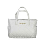 Mario Valentino Gray Polyethylene Handbag