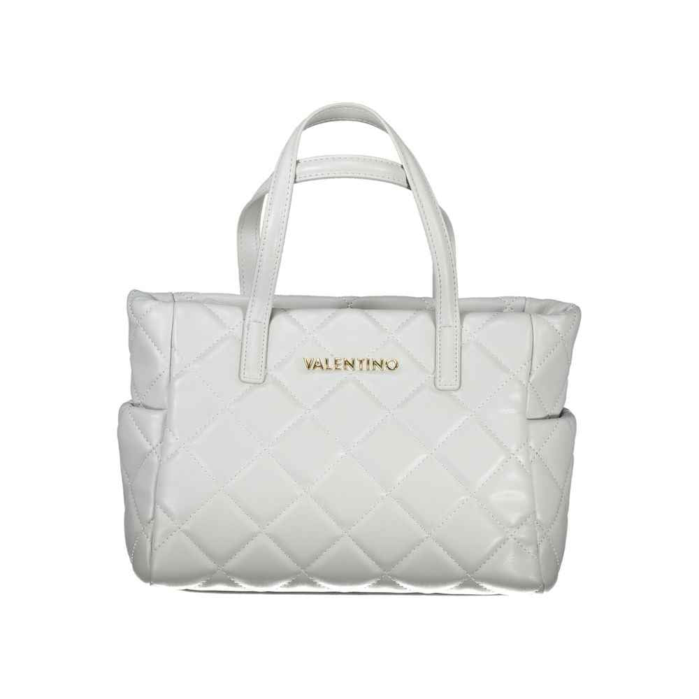 Mario Valentino Gray Polyethylene Handbag