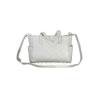 Mario Valentino Gray Polyethylene Handbag