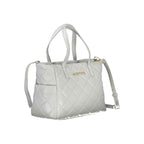 Mario Valentino Gray Polyethylene Handbag