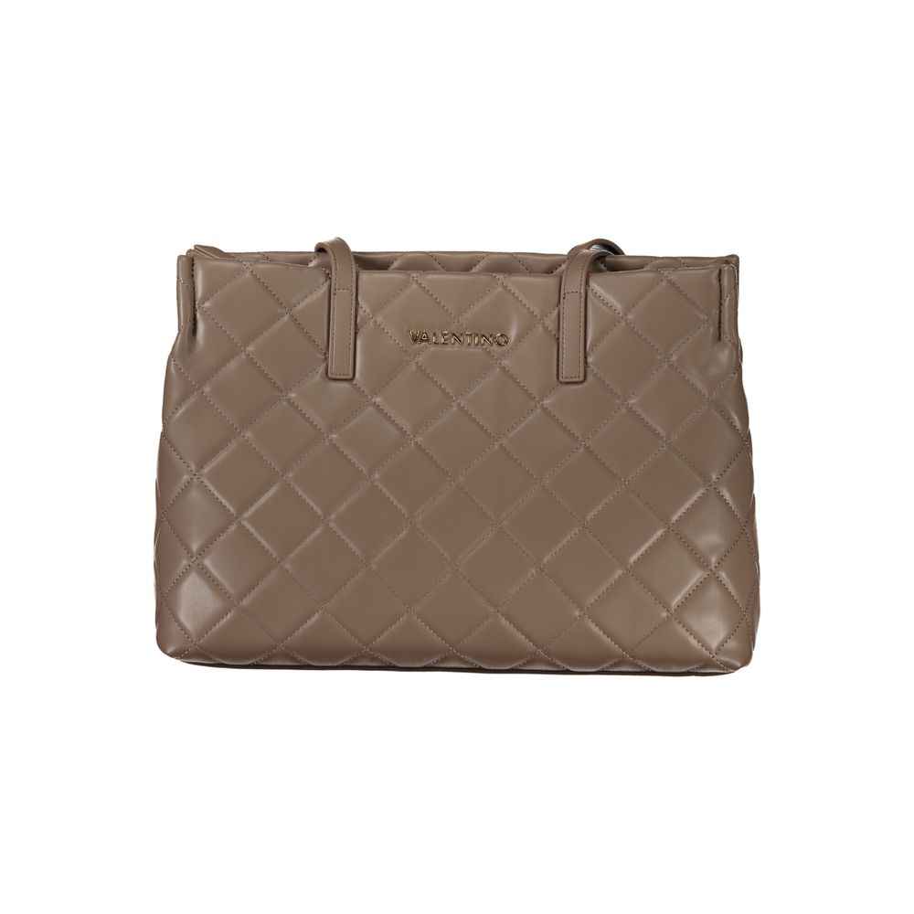 Mario Valentino Brown Polyethylene Handbag