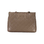Mario Valentino Brown Polyethylene Handbag