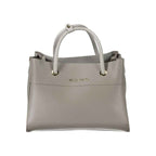 Mario Valentino Gray Polyethylene Women Handbag