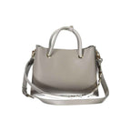 Mario Valentino Gray Polyethylene Women Handbag