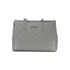 Mario Valentino Gray Polyethylene Handbag