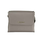 Mario Valentino Gray Polyethylene Handbag