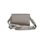 Mario Valentino Gray Polyethylene Handbag