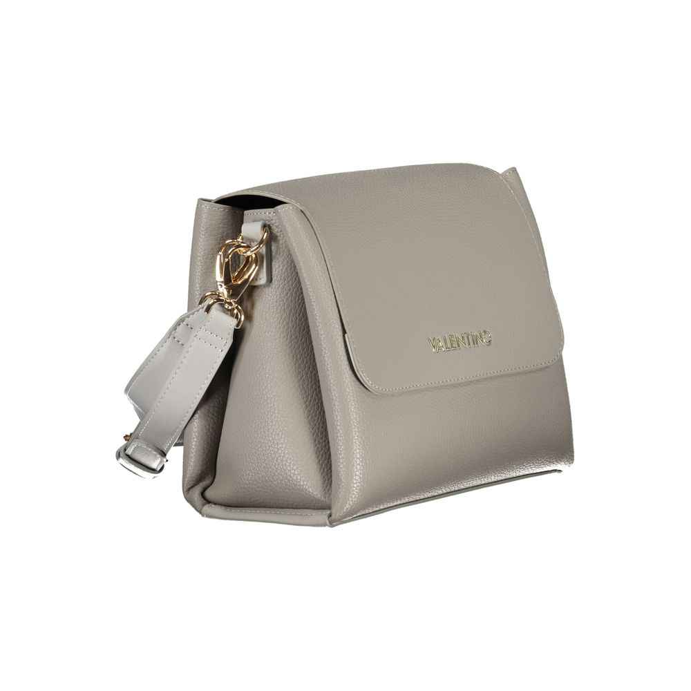 Mario Valentino Gray Polyethylene Handbag