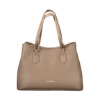 Mario Valentino Brown Polyethylene Women Handbag