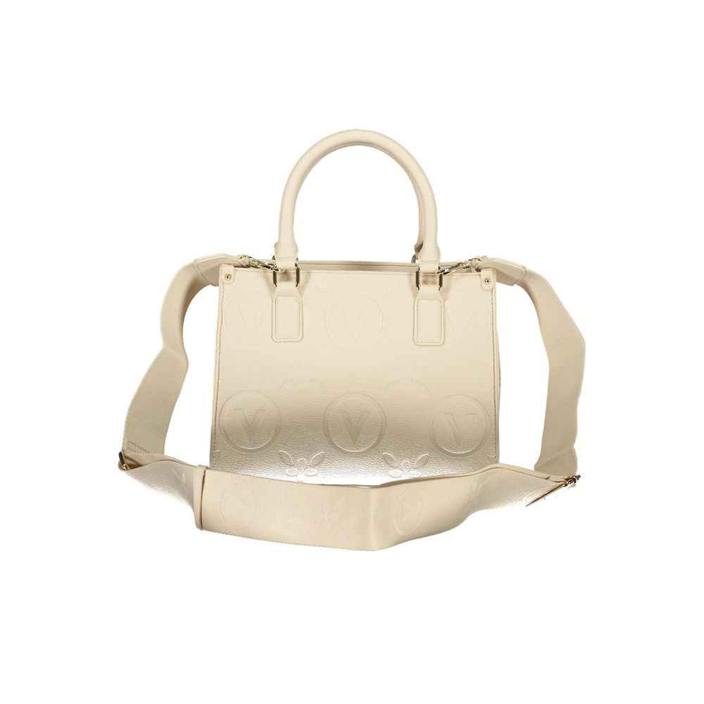 Mario Valentino Beige Polyethylene Handbag