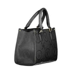 Mario Valentino Black Polyethylene Handbag