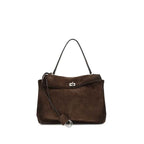 Balenciaga Brown Calf Leather Bos Taurus Shoulder Bag