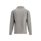 Brooksfield Gray Fleece Wool Cardigan
