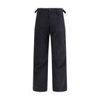 Balenciaga Black Cotton Cargo Pants