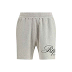 Represent Cream Cotton Bermuda Shorts