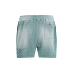 Represent Green Cotton Bermuda Shorts