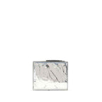 Margiela Silver Calf Leather Bos Taurus Wallet