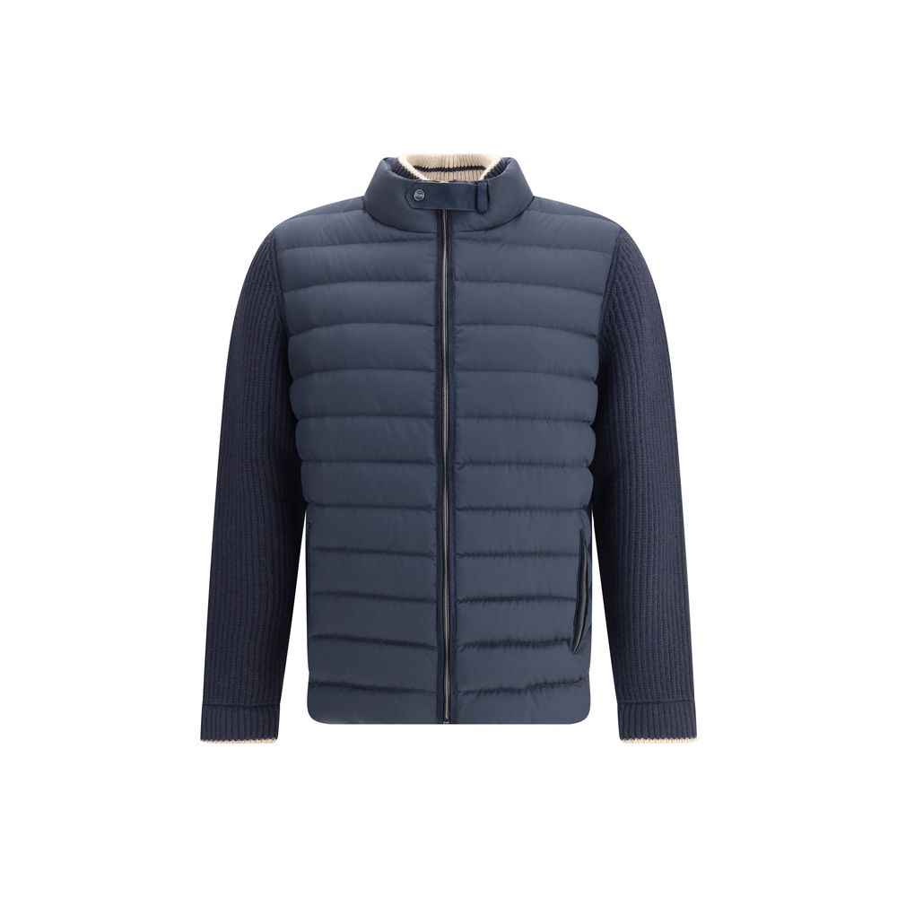 Herno Blue Wool Coat