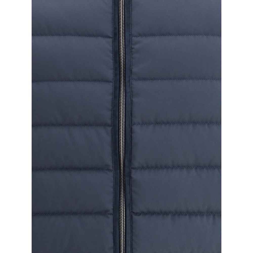 Herno Blue Wool Coat