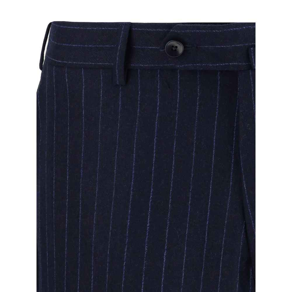 Gi Capri Blue Fleece Wool Two-Piece Suit