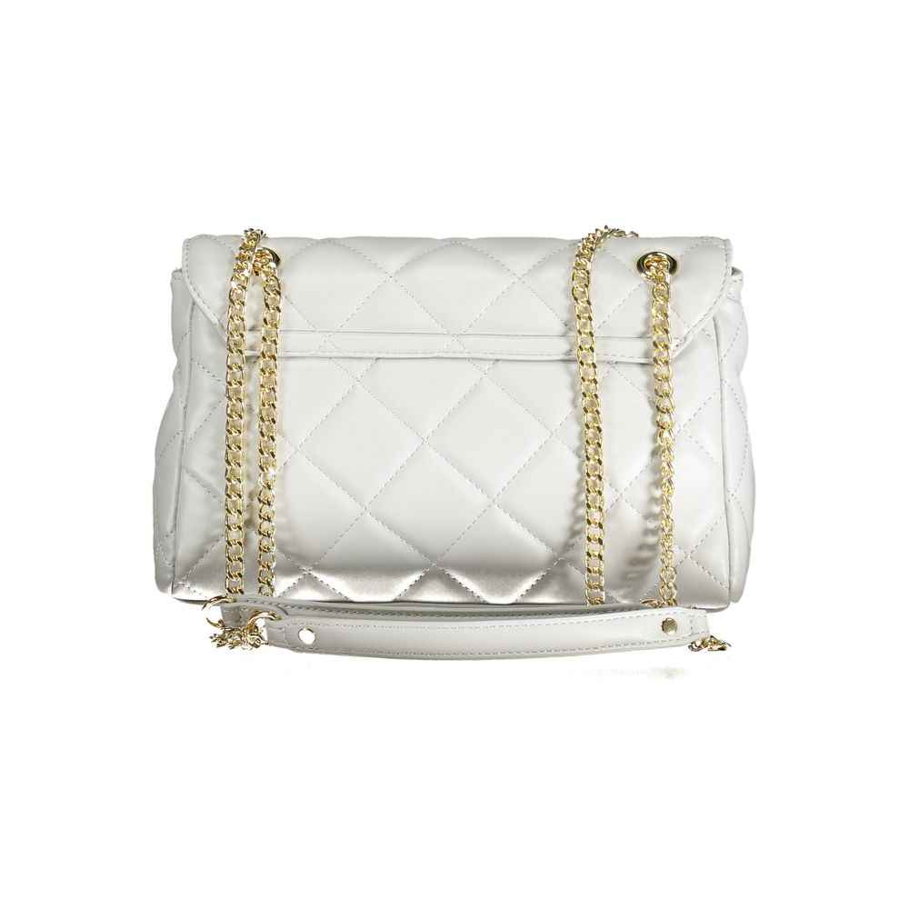 Mario Valentino Gray Polyethylene Handbag