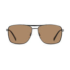 Polaroid Gray Stainless Steel Sunglasses