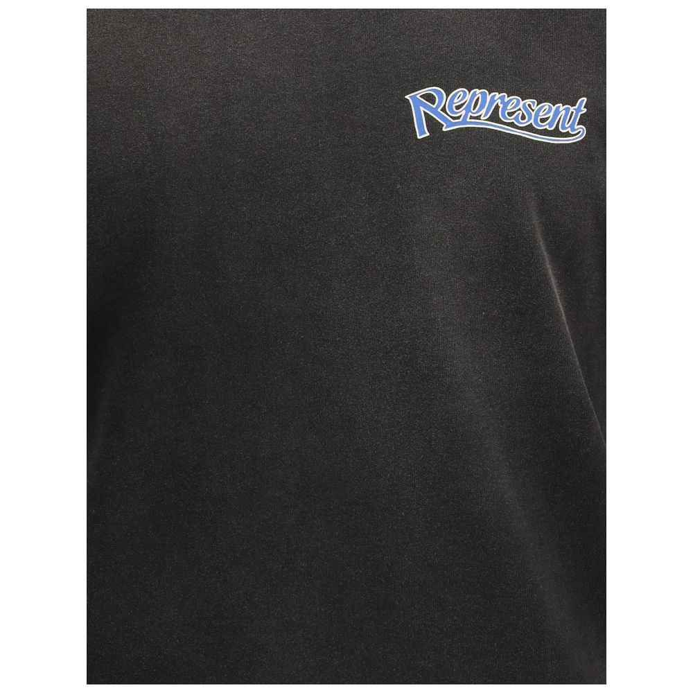 Represent Gray Cotton T-Shirt