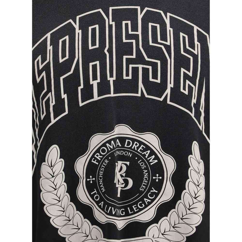 Represent Gray Cotton Long Sleeve T-Shirt