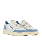 Autry White Leather Low Top Sneakers