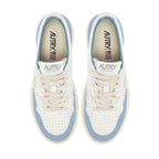 Autry White Leather Low Top Sneakers
