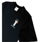 Casablanca Black Cotton T-Shirt