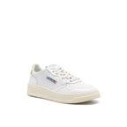 Autry White Leather Low Top Sneakers