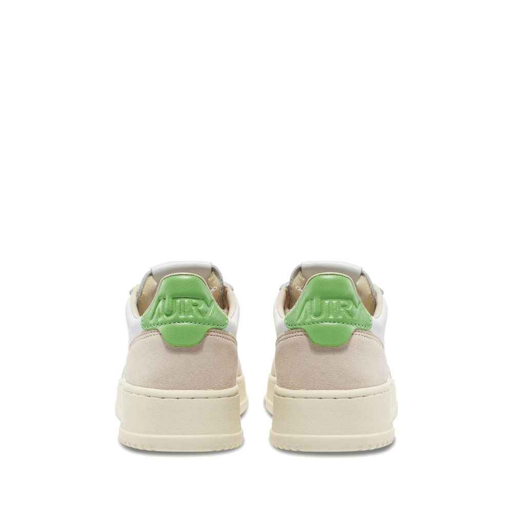 Autry White Leather Sneakers