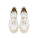 Autry White Leather Sneakers