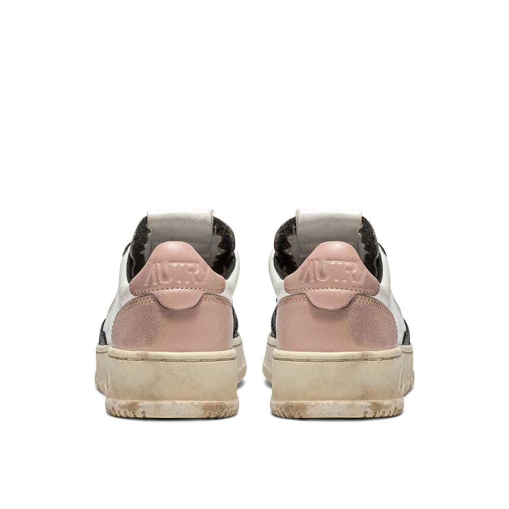 Autry White Leather Low Top Sneakers