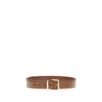 Miu Miu Brown Calf Leather Bos Taurus Regular Belt
