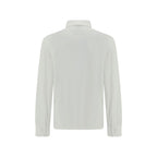 Brunello Cucinelli White Cotton Dress Shirt