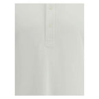 Brunello Cucinelli White Cotton Dress Shirt