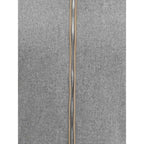 Brunello Cucinelli Gray Wool Full-Length Jacket