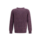 Brunello Cucinelli Purple Alpaca Vicugna Pacos Cardigan