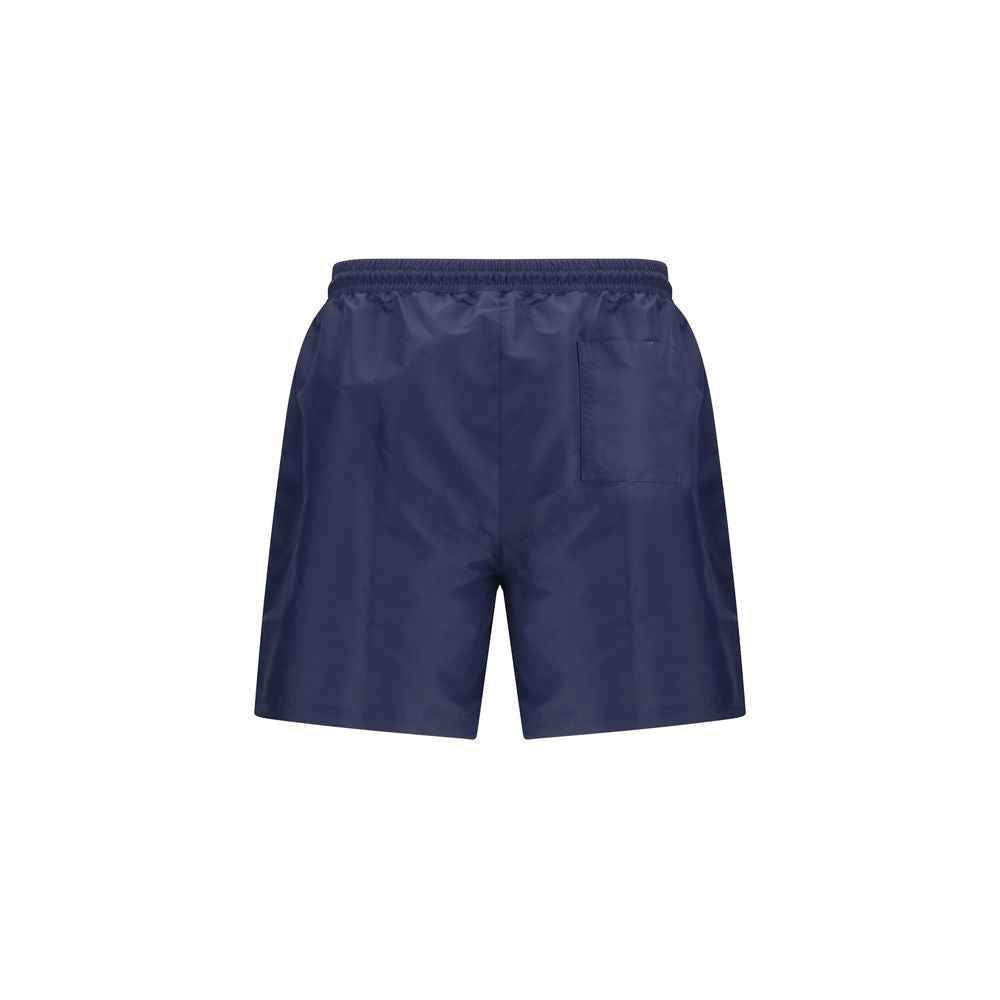 Brunello Cucinelli Blue Polyester Swim Shorts